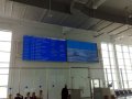 Компания &quot;Альфа-Медиа&quot; в 2007 году произвела поставку информационных дисплеев ORION в аэропорт г. Калининграда. Видеостена на данный момент является самой большой в России и состоит из 50 модулей.